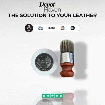 Leather Repair Cream with Free Brushes