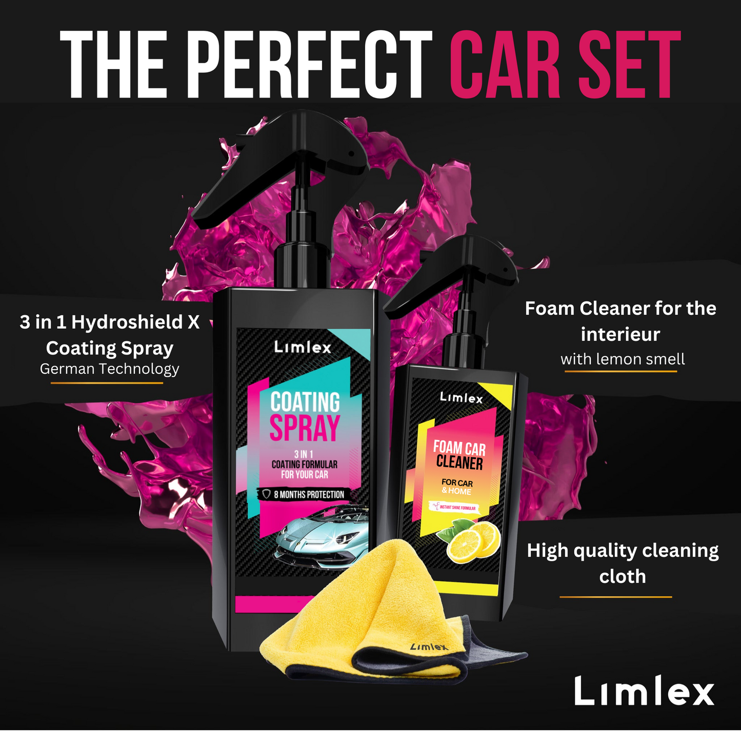 Limlex® Platinum Car Care Set